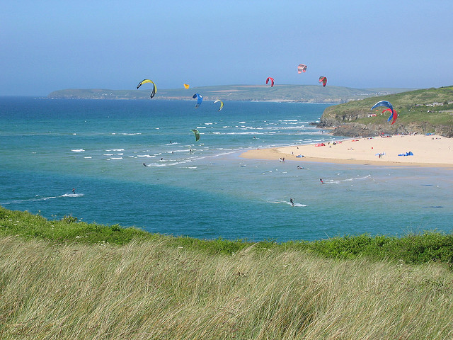 Kite Surfing in Cornwall Kite Surfing in Cornwall
