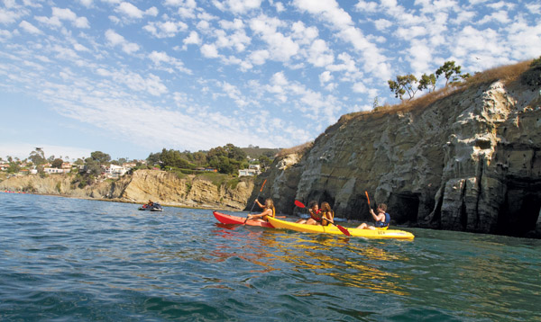La Jolla kayking. Courtesy of SanDiego.org